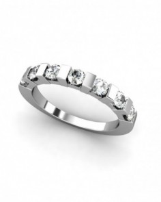 ANILLO ORO DIAMANTE 0,75 CT