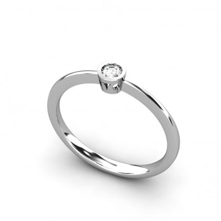 ANILLO ORO DIAMANTE 0,10 CT