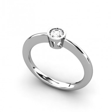 ANILLO ORO DIAMANTE 0,30 CT