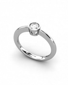 ANILLO ORO DIAMANTE 0,40 CT