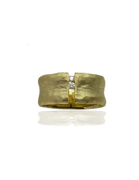 ANILLO ORO DIAMANTE 0,09 CT