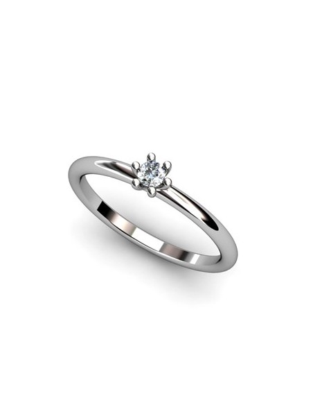 ANILLO ORO DIAMANTE 0,10 CT