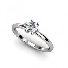 ANILLO ORO DIAMANTE 0,50 CT