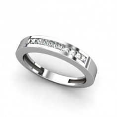 ANILLO ORO DIAMANTE PRINCESA 0,25 CT