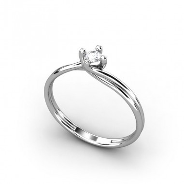 ANILLO ORO DIAMANTE 0,10 CT
