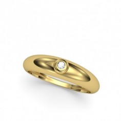 ANILLO ORO DIAMANTE 0,02 CT