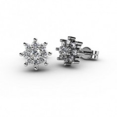 PENDIENTES ORO DIAMANTE 0,28CT