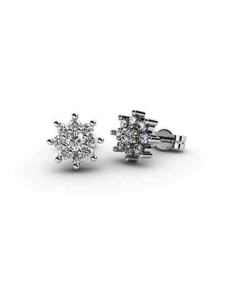 PENDIENTES ORO DIAMANTE 0,28CT
