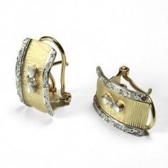 PENDIENTES ORO DIAMANTE 0,26 CT