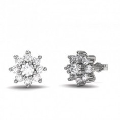 PENDIENTE ORO DIAMANTE 1,10CT