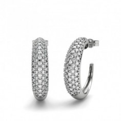 PENDIENTE ORO DIAMANTE 0,78 CT