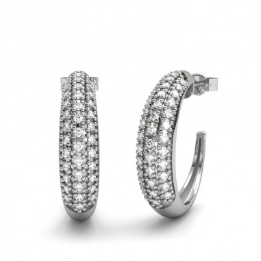 PENDIENTE ORO DIAMANTE 0,47 CT