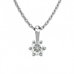 COLGANTE ORO DIAMANTE 0,40 CT