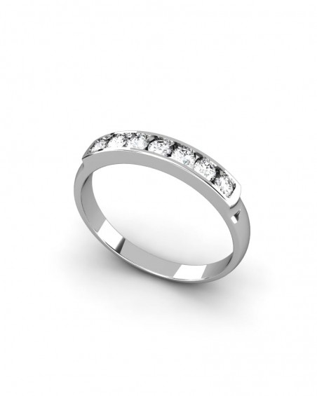 ANILLO ORO DIAMANTE 0,42 CT