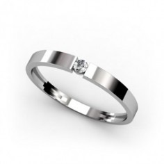 ANILLO ORO DIAMANTE 0,05 CT