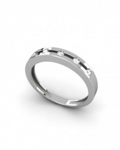 ANILLO ORO DIAMANTE 0,15 CT