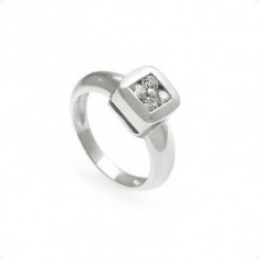 ANILLO ORO DIAMANTE 0,32 CT