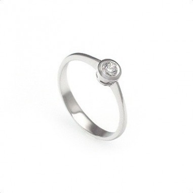 ANILLO ORO DIAMANTE 0,10 CT