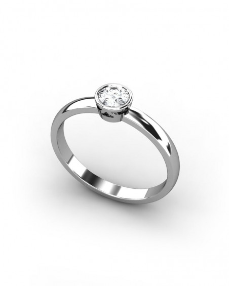 ANILLO ORO DIAMANTE 0,30 CT