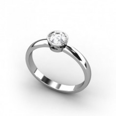 ANILLO ORO DIAMANTE 0,40 CT