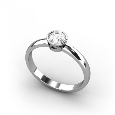 ANILLO ORO DIAMANTE 0,40 CT