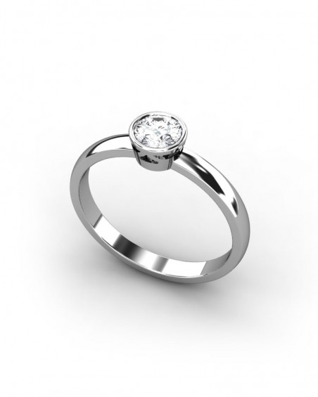 ANILLO ORO DIAMANTE 0,40 CT