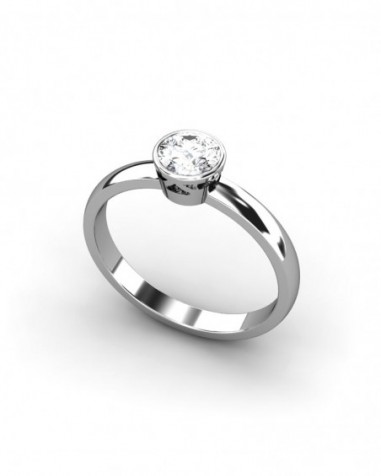 ANILLO ORO DIAMANTE 0,60 CT