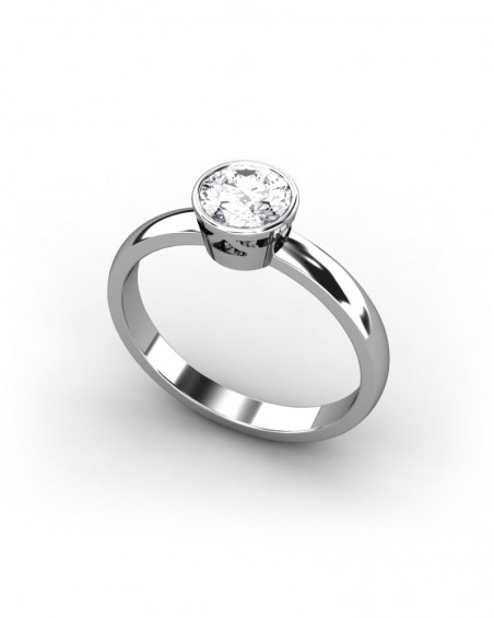 ANILLO ORO DIAMANTE 0,75 CT