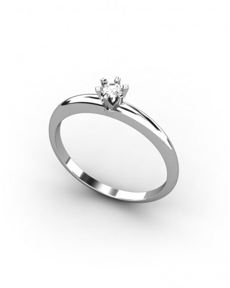 ANILLO ORO DIAMANTE 0,10 CT