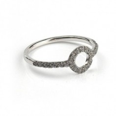 ANILLO ORO DIAMANTE BLACK 0,16 CT